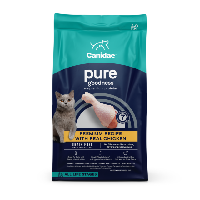 PURE Grain Free Chicken Recipe Limited Ingredient Dry Cat Food