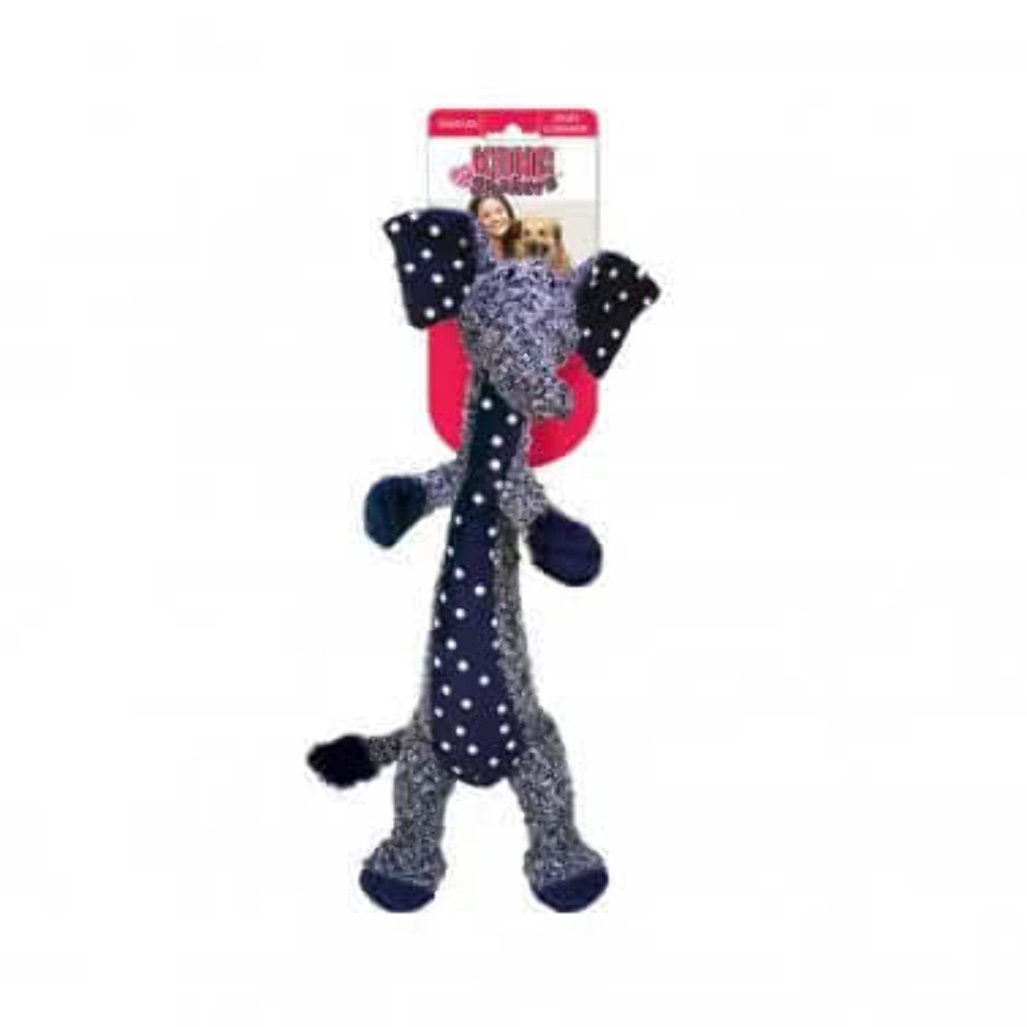KONG Shakers Elephant Dog Toy – S: Occupy, Blue, 0.18 lbs