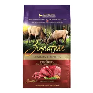 Zignature LID Grain-Free Venison Formula 4lbs