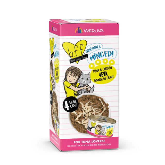 BFF Tuna & Chicken 4Eva Dinner in Gravy Canned Cat Food
