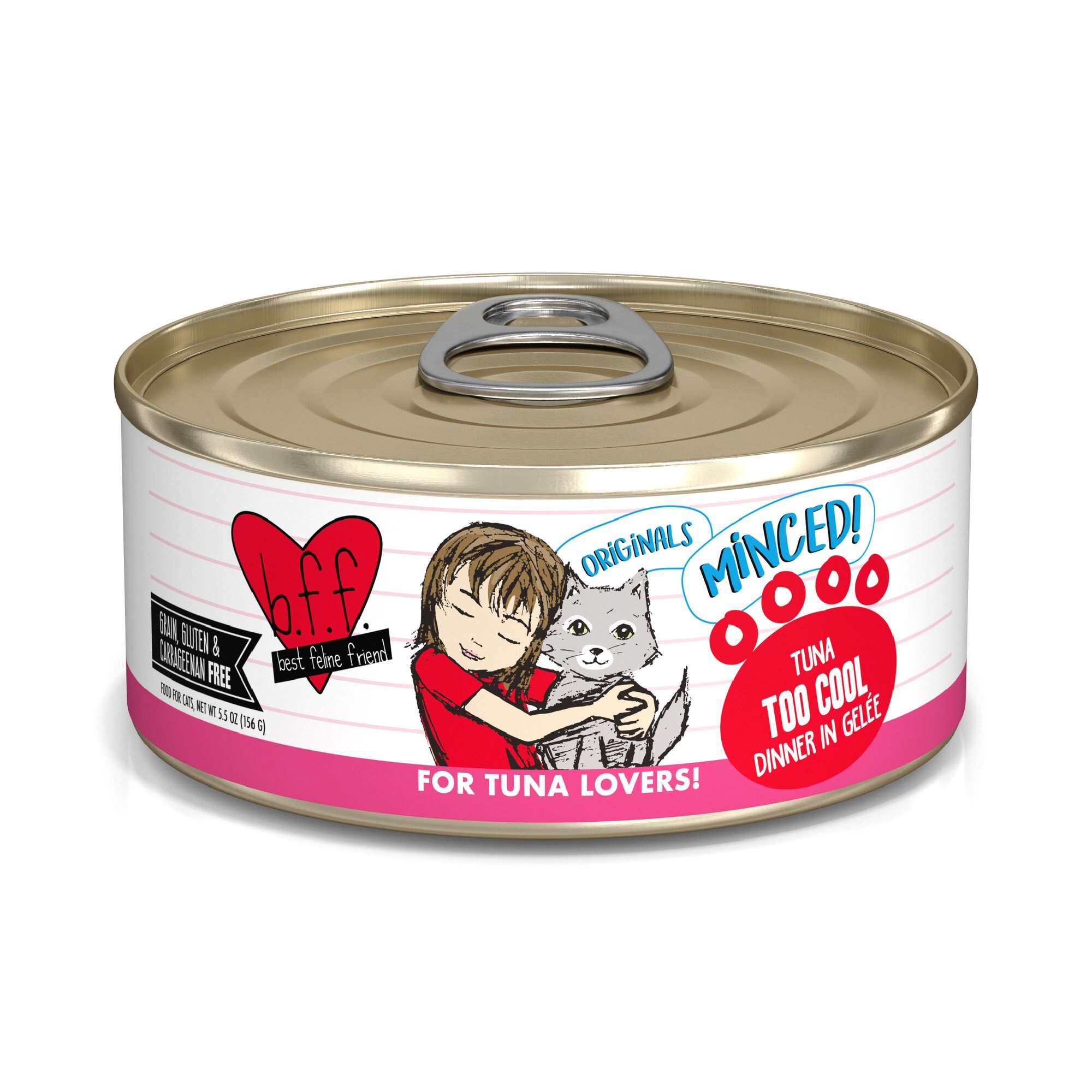 BFF Tuna Too Cool Dinner in Gelee Canned Cat Food