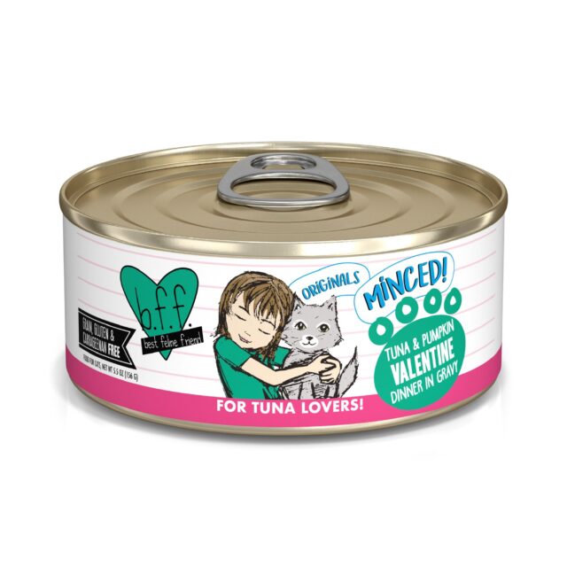 BFF Tuna & Pumpkin Valentine Dinner in Gravy Canned Cat Food