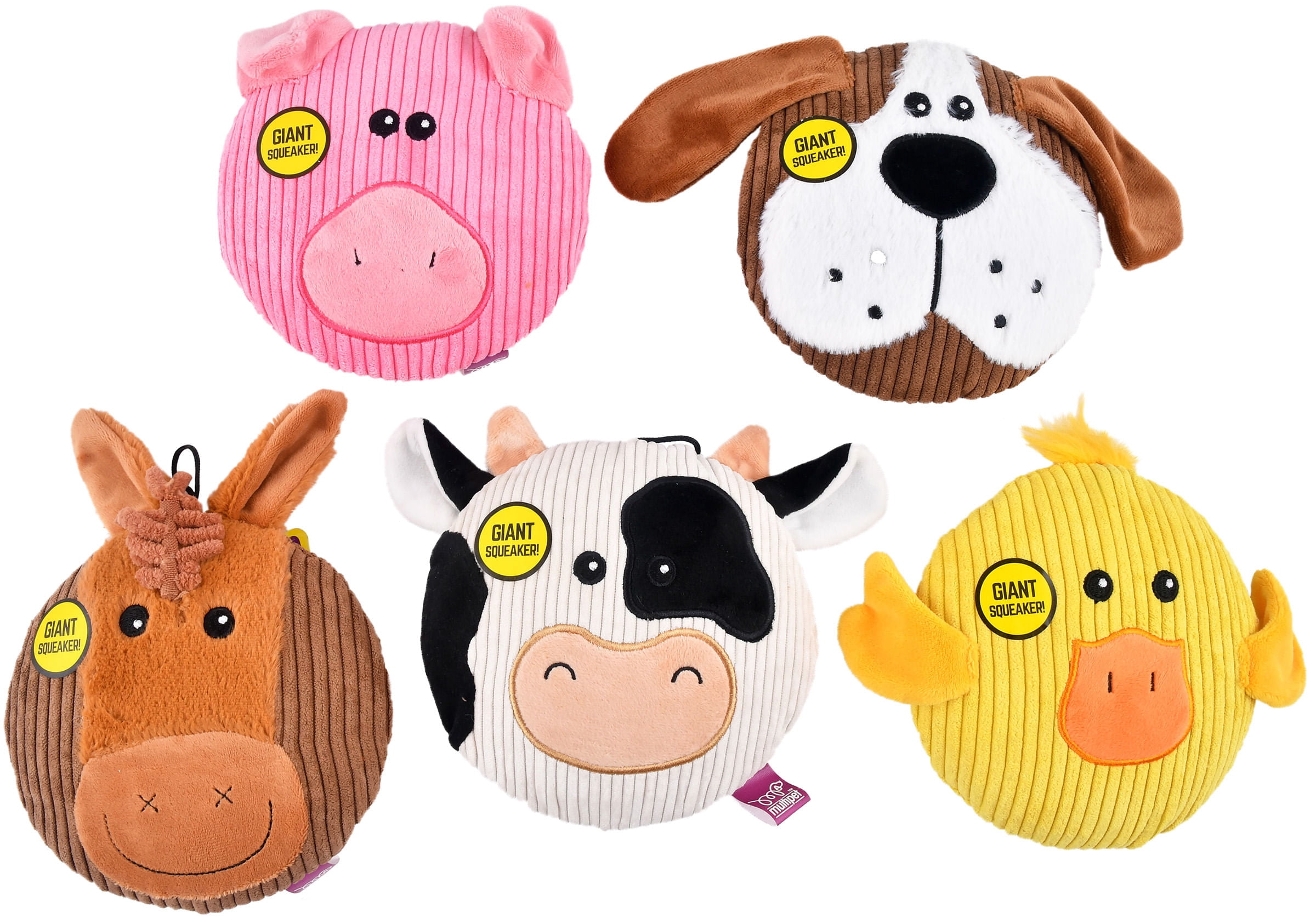 Multi Pet Sub-Woofers Assorted Styles Dog Toy 7in