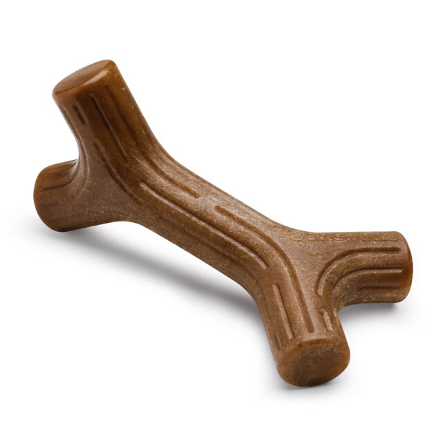 Benebone Bacon Stick Durable Dog Chew Toy Medium