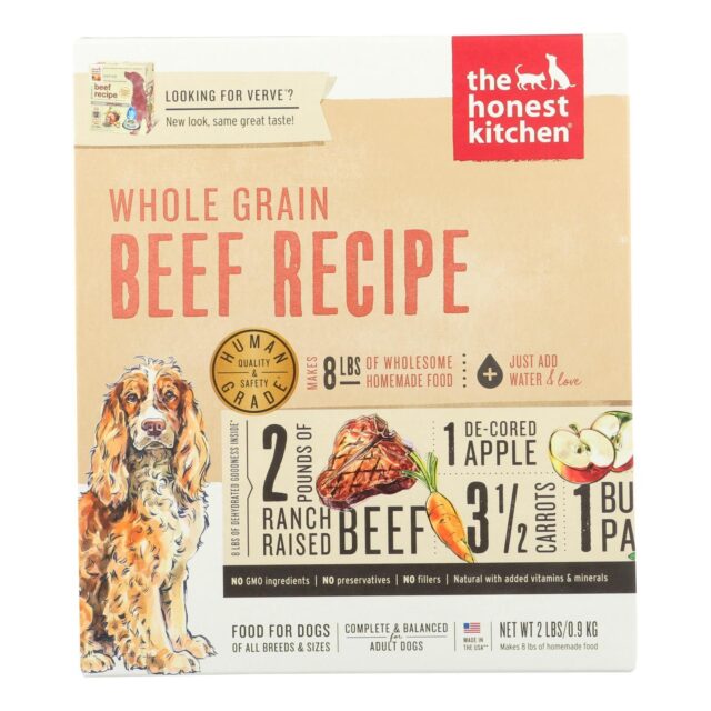 The Honest Kitchen Verve: Natural Human Grade Dehydrated Dog Food Beef & Organic Grains