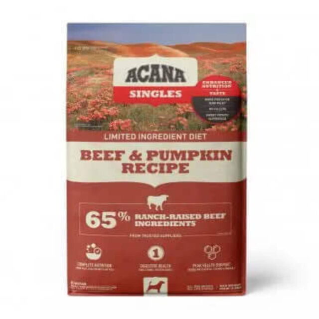 ACANA Singles Beef & Pumpkin Limited Ingredient Dry Dog Food