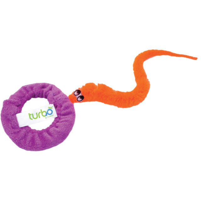Coastal® Turbo® Turbo Tail™ Ameba Bug Cat Toy Orange Color 1 Count