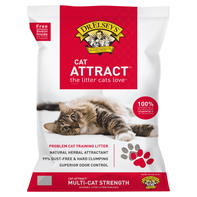 Dr. Elsey s Clumping Clay Cat Litter 40 lb Bag