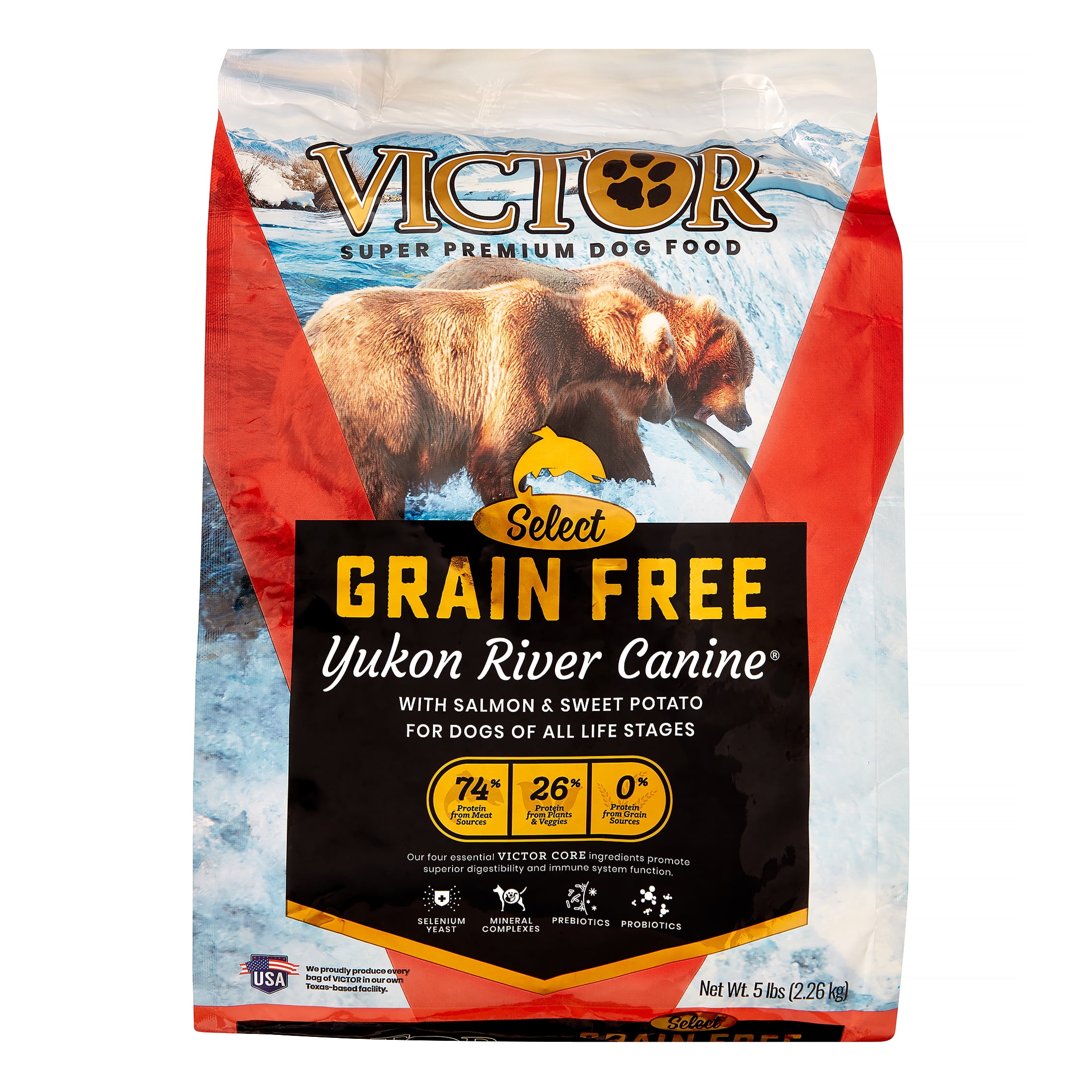 Victor Grain-Free Yukon River Dry Dog Food 5 lb