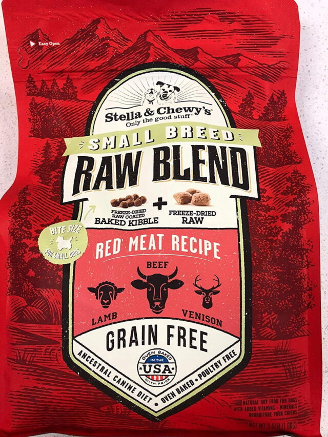 Stella & Chewy’s Raw Blend Small Breed Red Meat Recipe Dry Dog Food