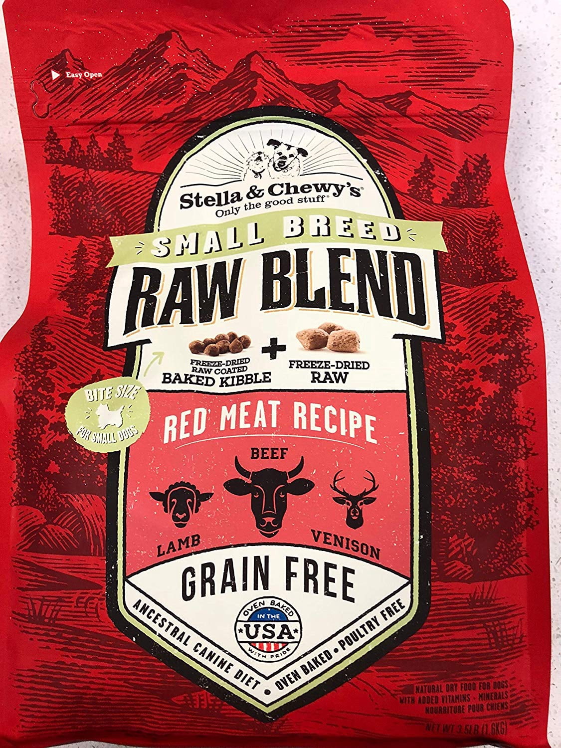 Stella & Chewy’s Raw Blend Small Breed Red Meat Recipe Dry Dog Food
