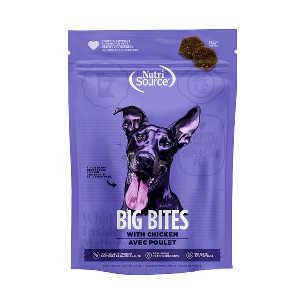 Big Bites Roasted Chicken Oven-Baked Dog Treats
