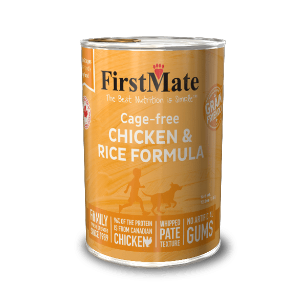 FirstMate Grain Friendly Chicken & Rice Formula 12.2oz