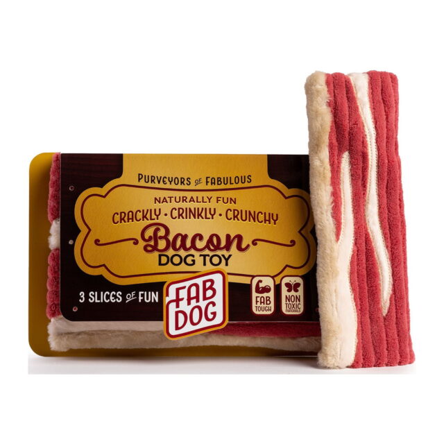 Bacon Dog Toy