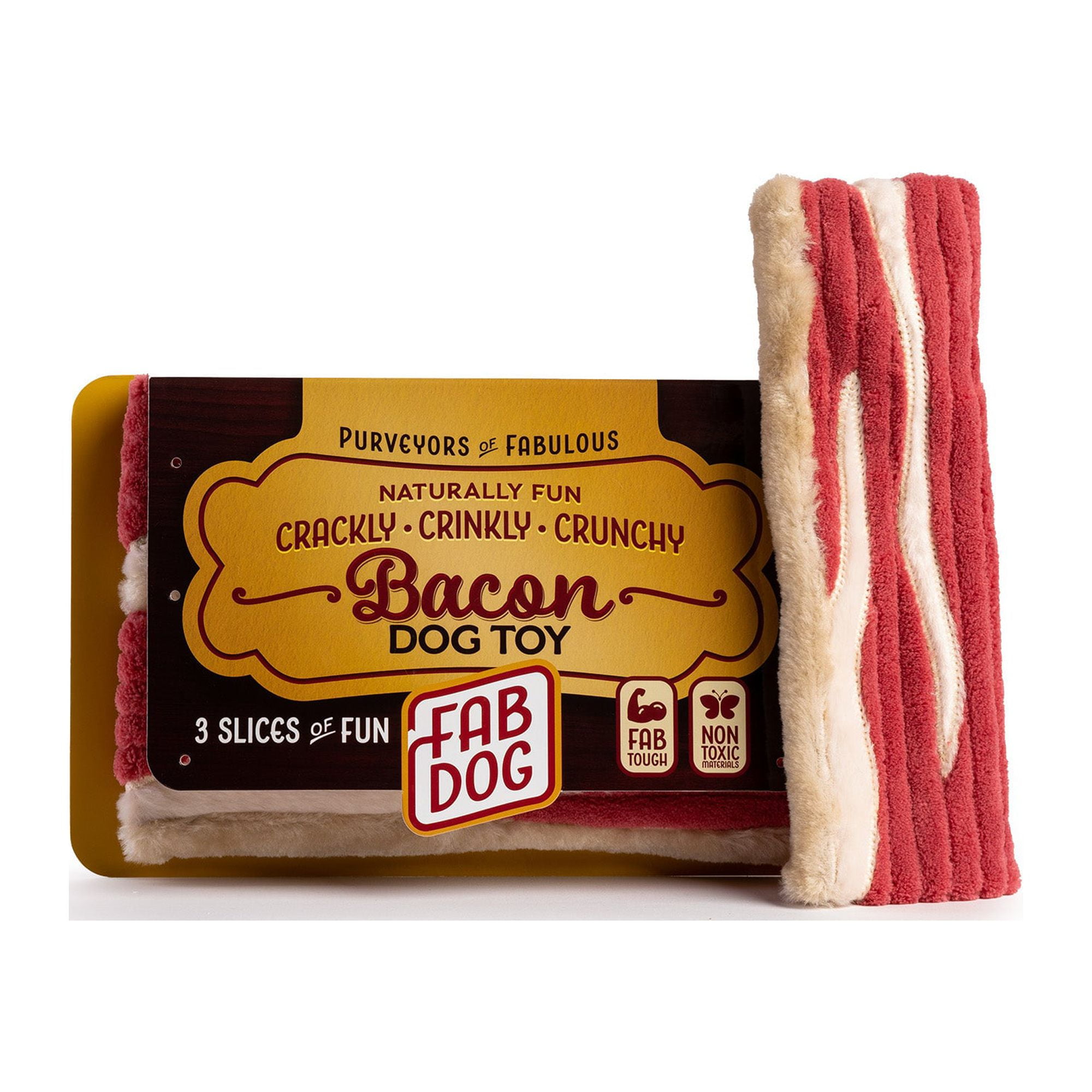 Bacon Dog Toy