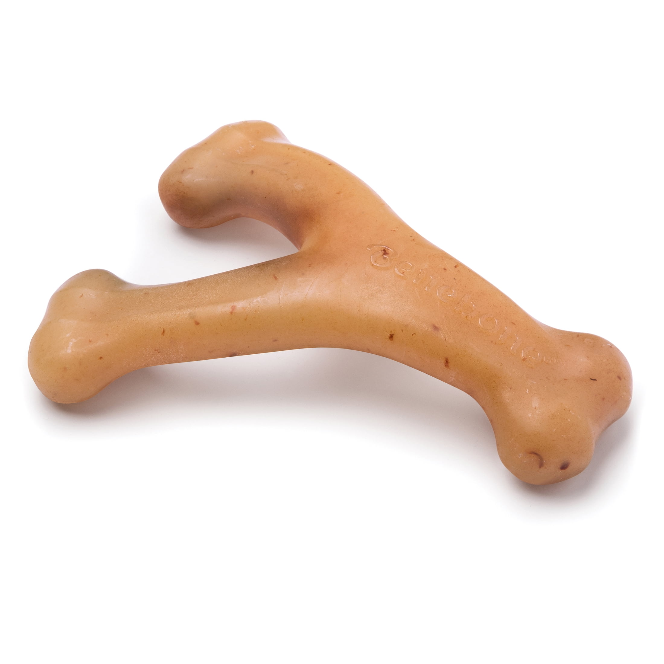 Benebone Real Chicken Durable Wishbone Dog Chew Toy Small