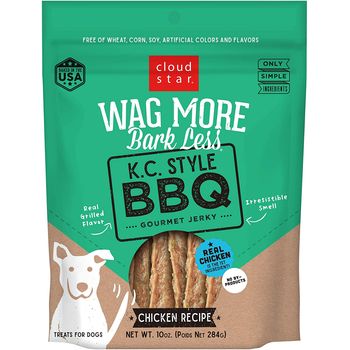 Bark Less Jerky BBQ Grilled Chicken Dog Treats