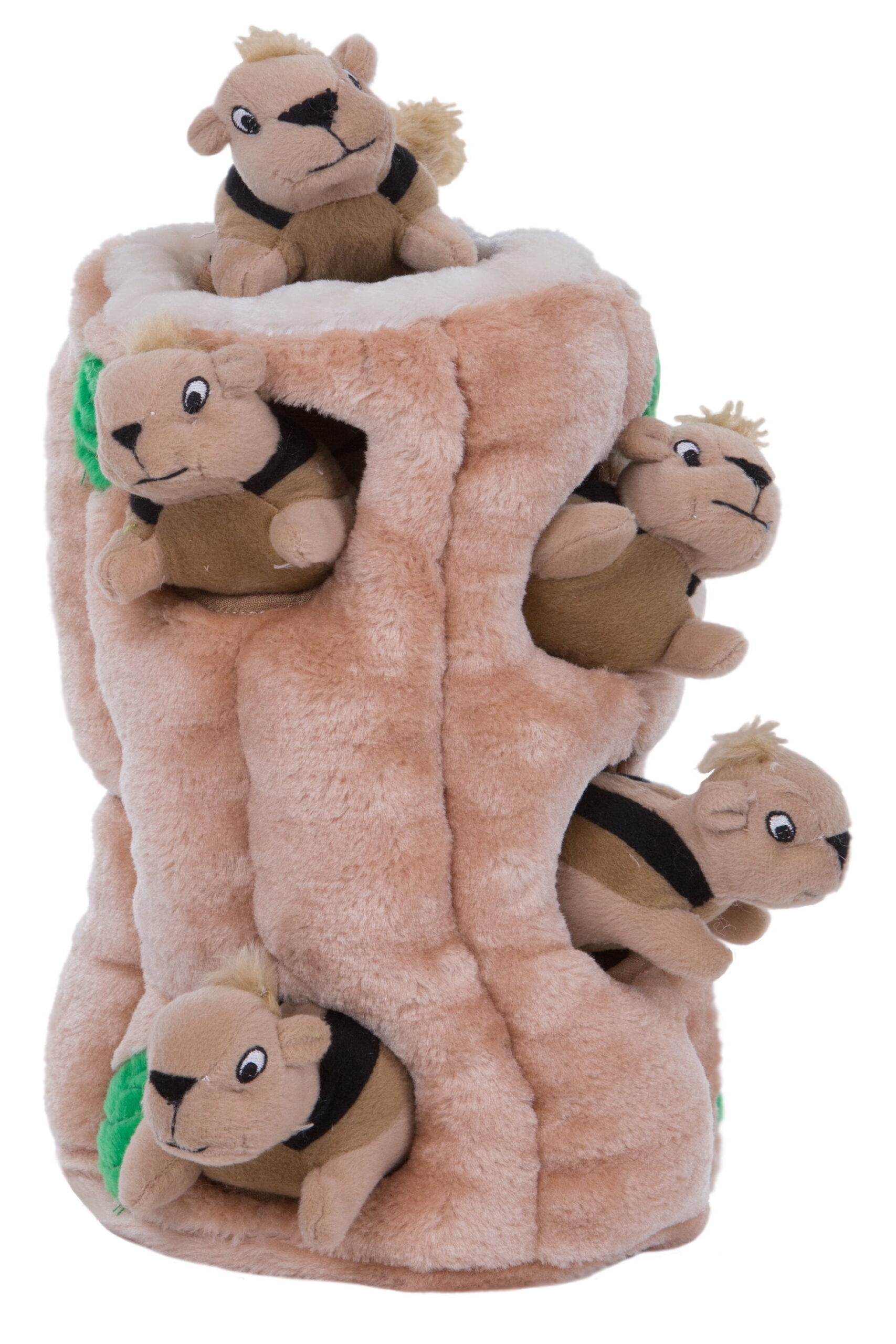 Outward Hound Hide-A-Squirrel Puzzle Plush Dog Toy