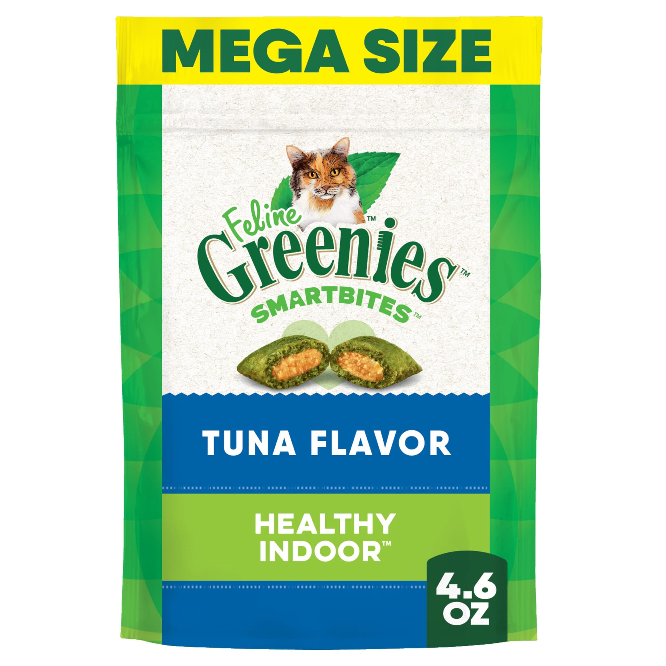 Greenies Smartbites Healthy Tuna Flavor Indoor Cat Treats – 4.6oz