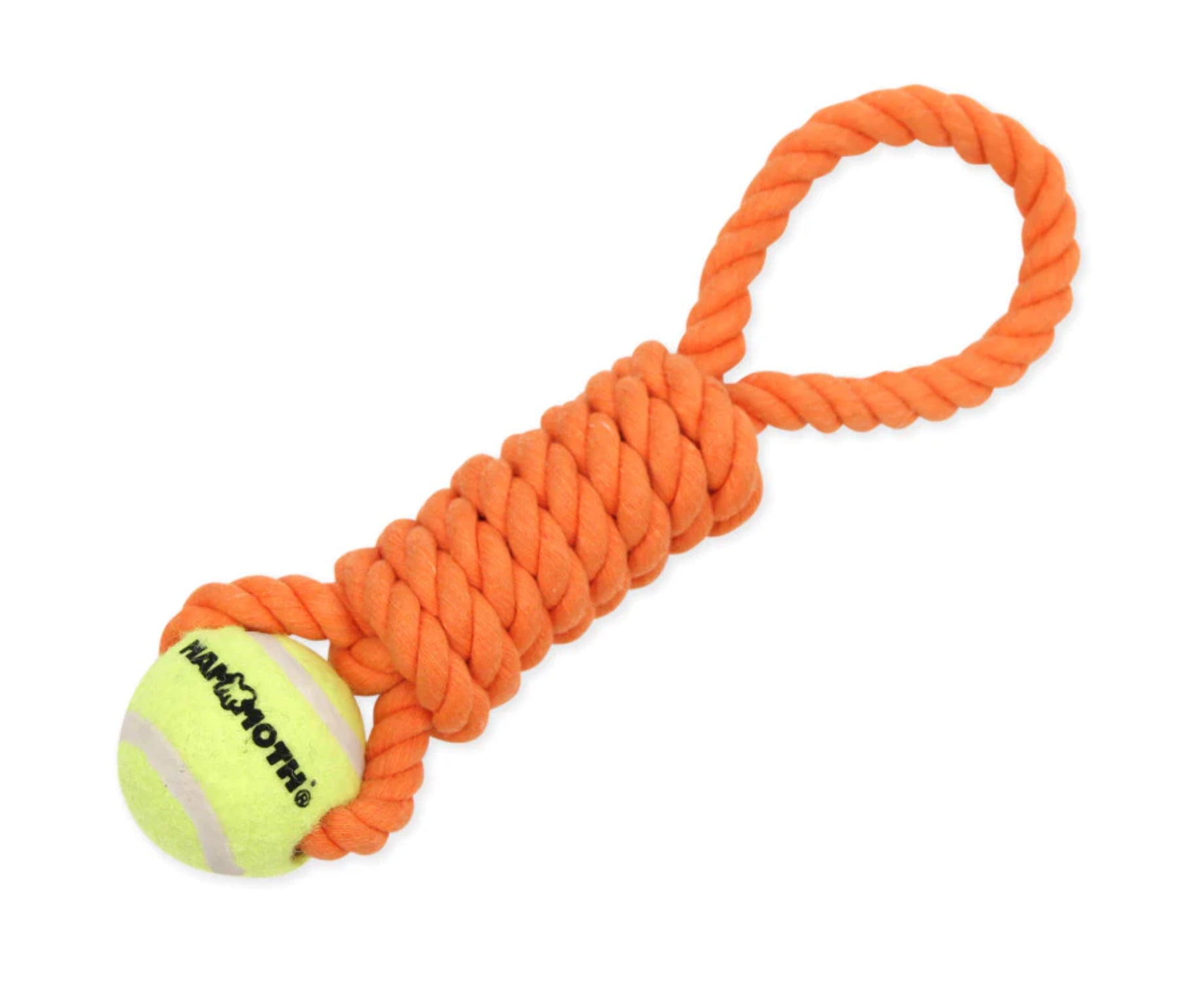 Mammoth Pet Products Twister Pull Tug w/Ball Dog Toy