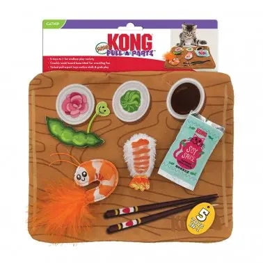 KONG Pull-A-Partz Sushi Cat Toy