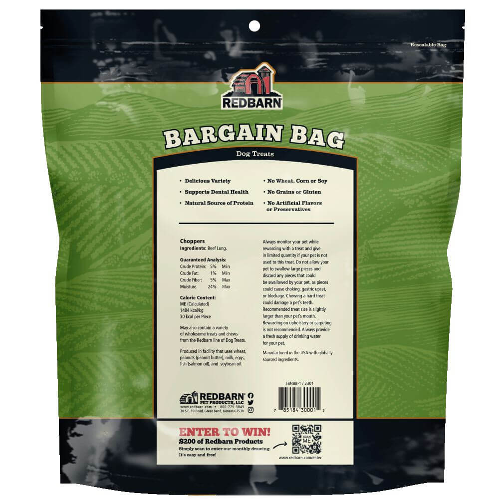 Bargain Bag Assorted Natural Dog Chews