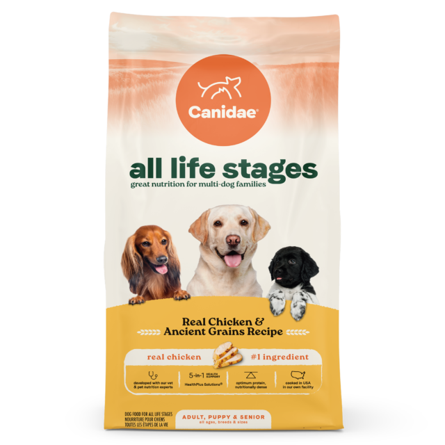 Canidae All Life Stages Real Chicken & Ancient Grains - front of bag