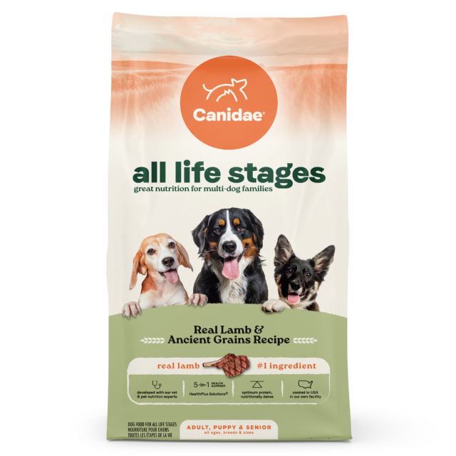 Canidae All Life Stages Real Lamb & Ancient Grains - front of bag