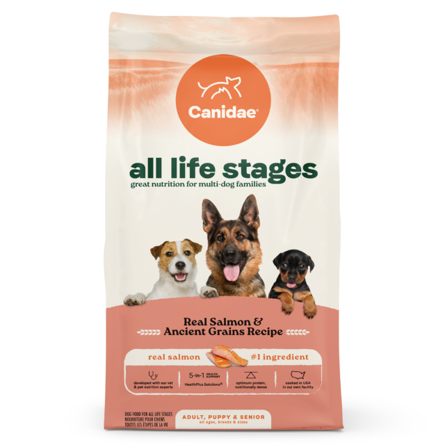 Canidae All Life Stages Real Salmon & Ancient Grains - front of bag