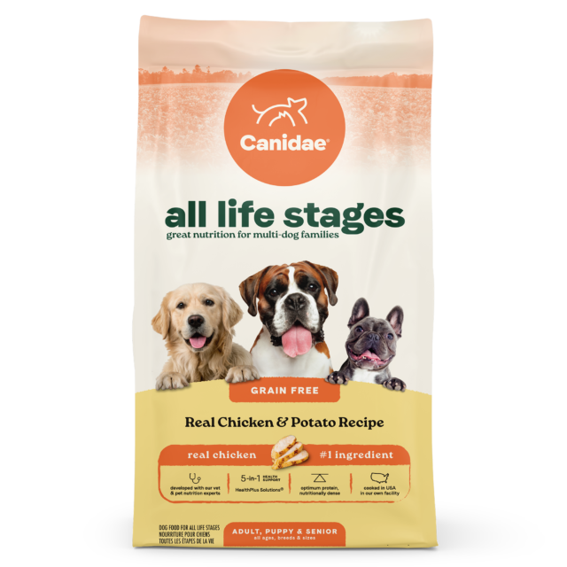 Canidae All Life Stages Real Chicken & Potato - front of bag