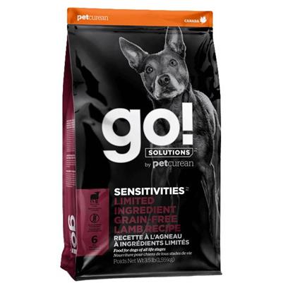 Go! Solutions Sensitivities Limited Ingredient Lamb Recipe Dry Dog Food