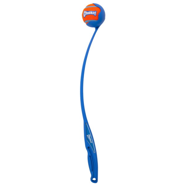 Chuckit! Sport 26L Ball Launcher Fetch Dog Toy 26 L for Large Dog Balls (3 ) for Dogs 60-100 lb 1 Launcher with Ball