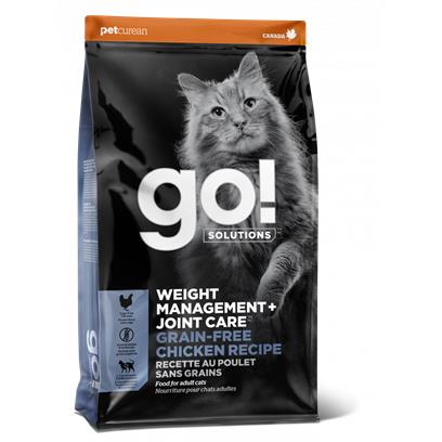 GO! SOLUTIONS WEIGHT MANAGEMENT JOINT CARE Grain-Free Chicken Recipe for cats 3-lbs