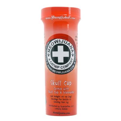 Meowijuana Skull Cap Catnip and Skull Cap Blend 3.04-oz