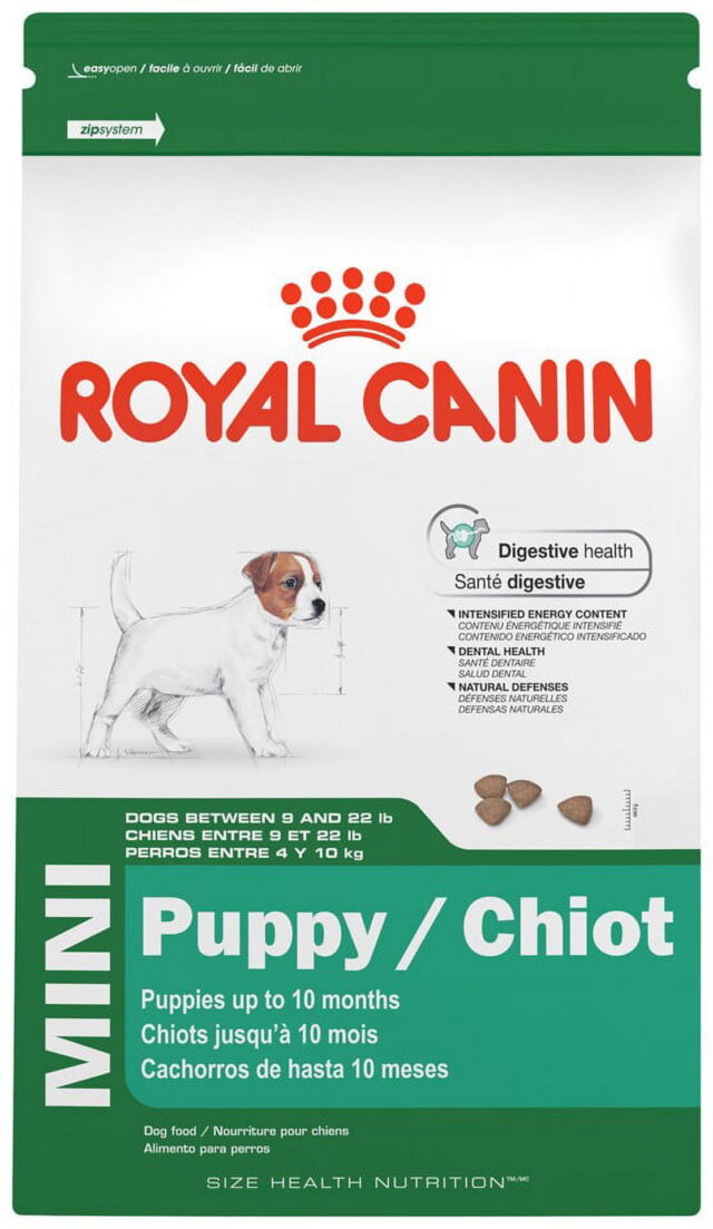 Royal Canin Size Health Nutrition Mini Puppy Small Breed Puppy Dry Dog Food 2.5 lb