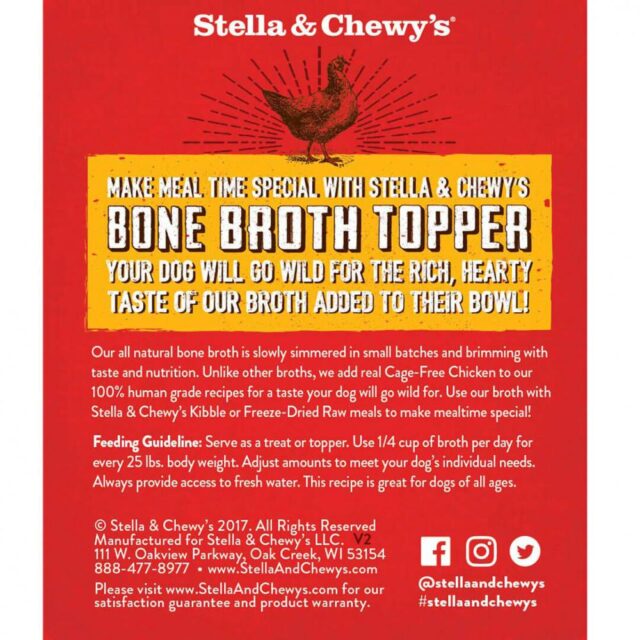 Cage Free Chicken Bone Broth Topper