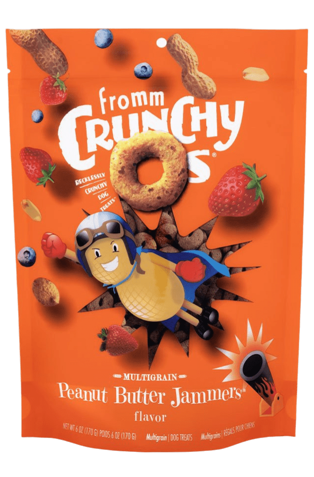 Fromm Crunchy O’s Peanut Butter Jammers Dog Treats