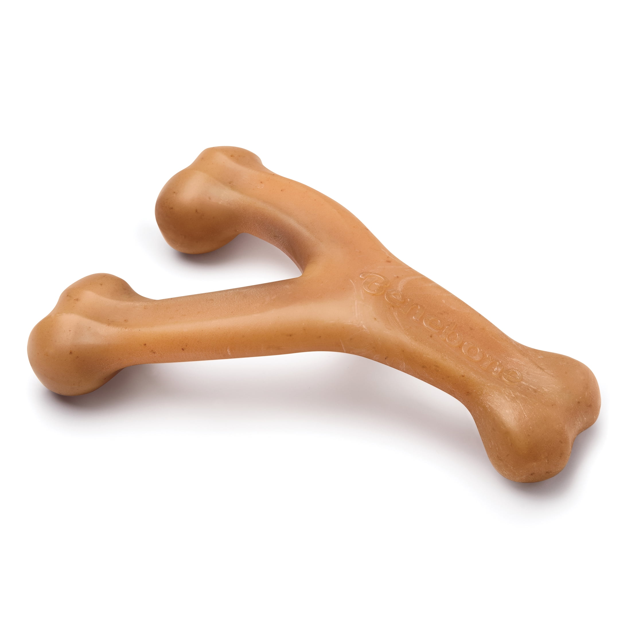 Benebone Chicken Wishbone Dog Bone Chew Toy – L: Nylon, Alcohol-Free, Dental Hygiene Aid, 0.57 lbs