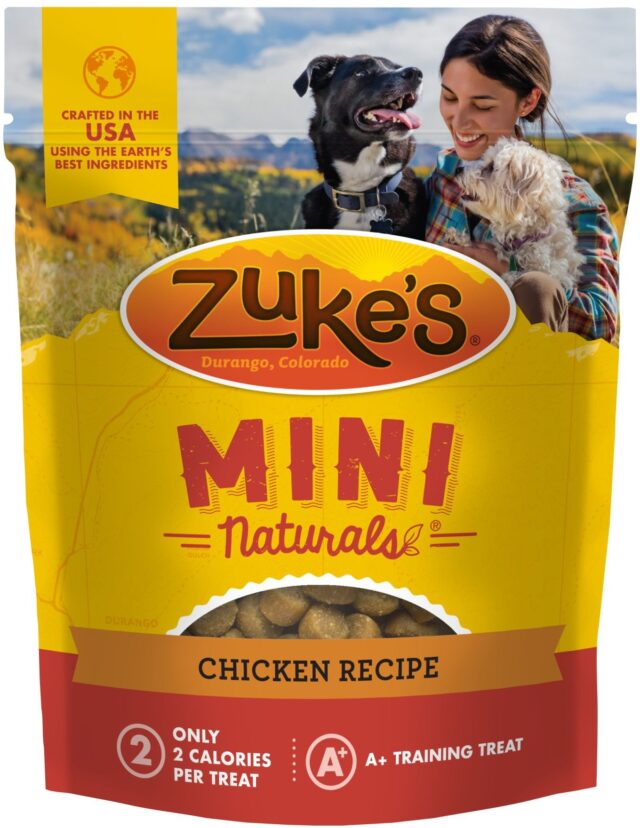 Zuke s Mini Naturals Soft Dog Training Treats Natural Chicken Tender Dog Chew Snacks 6 oz Pouch