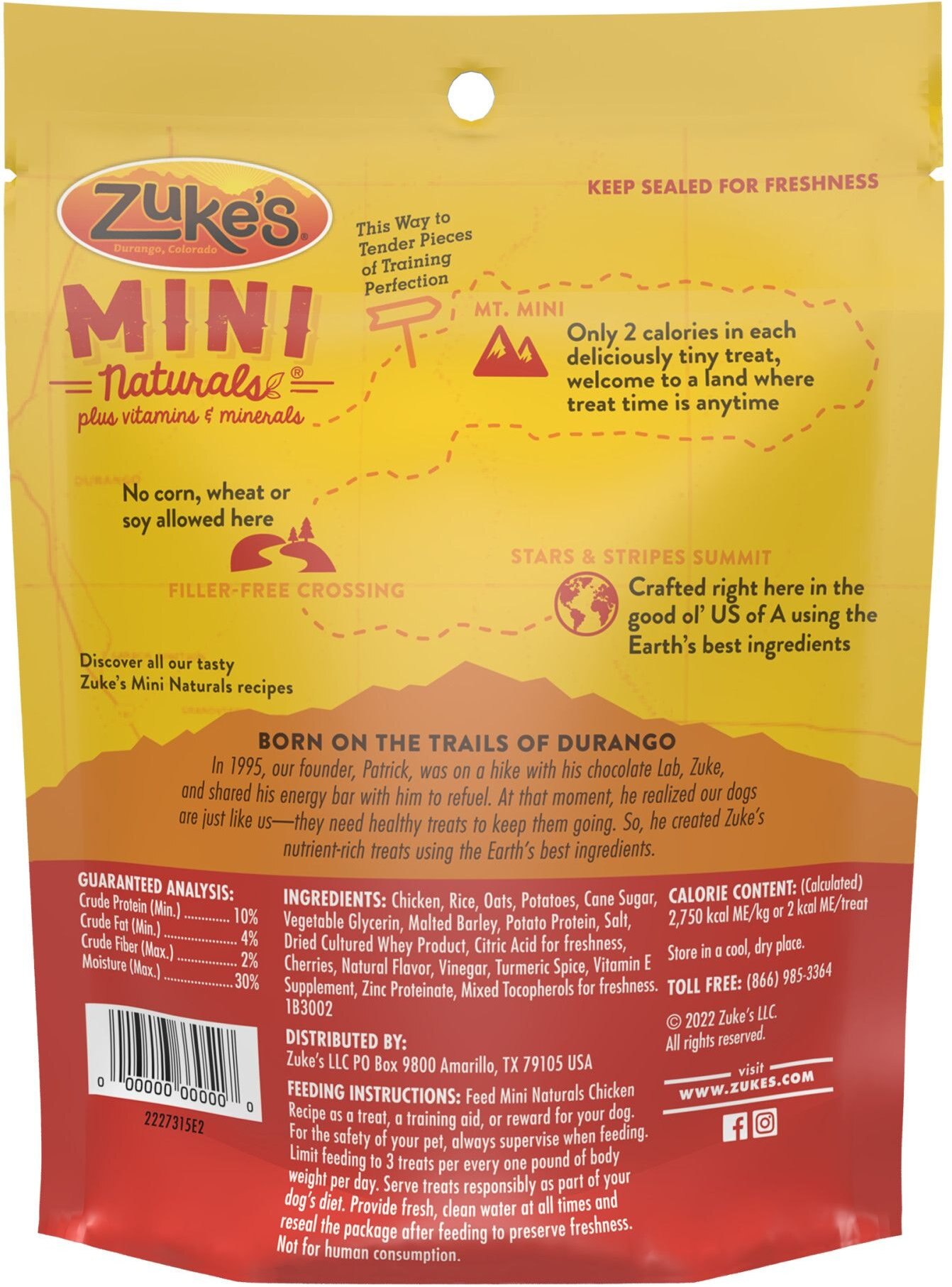 Zuke s Mini Naturals Soft Dog Training Treats Natural Chicken Tender Dog Chew Snacks 6 oz Pouch