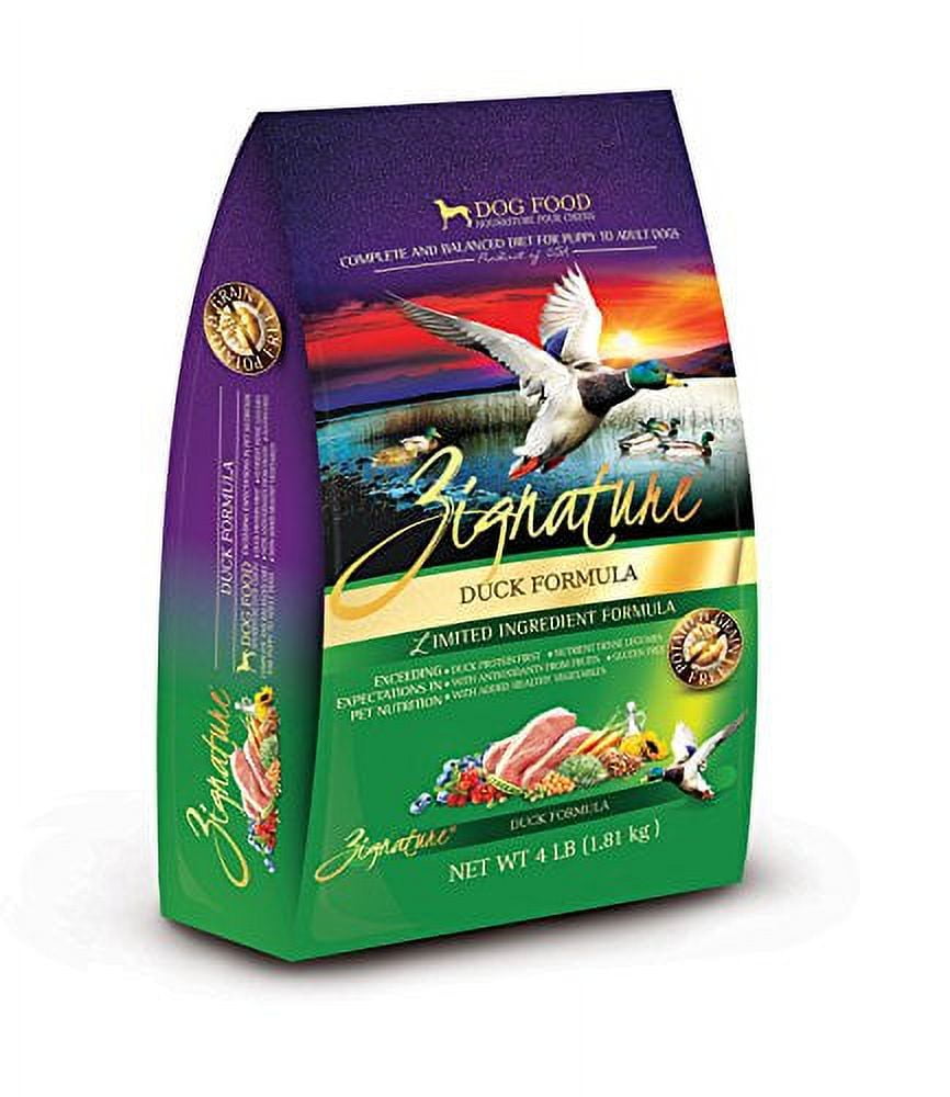 Zignature Limited Ingredient Grain-Free Duck Formula Dry Dog Food