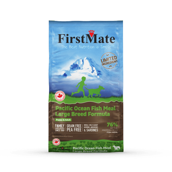 FirstMate Limited Ingredient Pacific Ocean Fish Meal Large Breed Formula Dry Dog Food