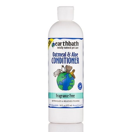 Earthbath Fragrance Free Oatmeal & Aloe Pet Conditioner 16 Fluid. Ounce