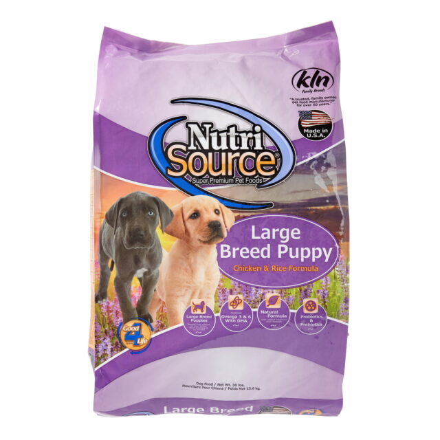 NutriSource Large Breed Puppy Dry Dog Food 30 lb