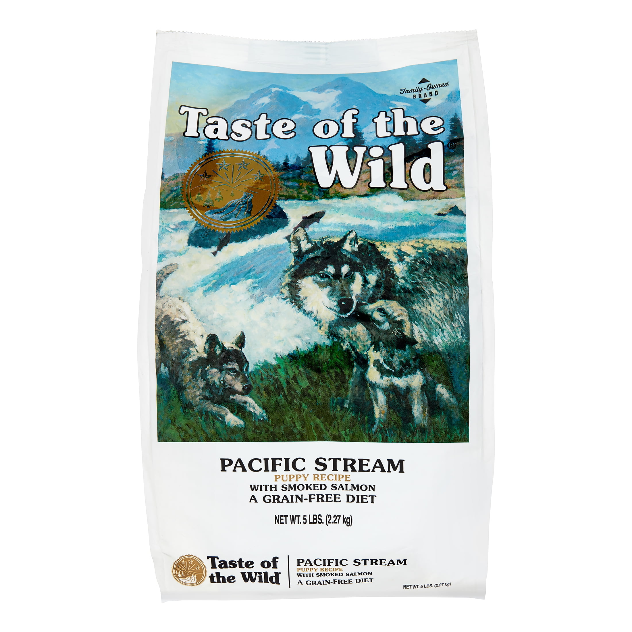 Taste of the Wild Grain-Free Puppy Smoked Salmon Pacific Stream Dry Dog Food