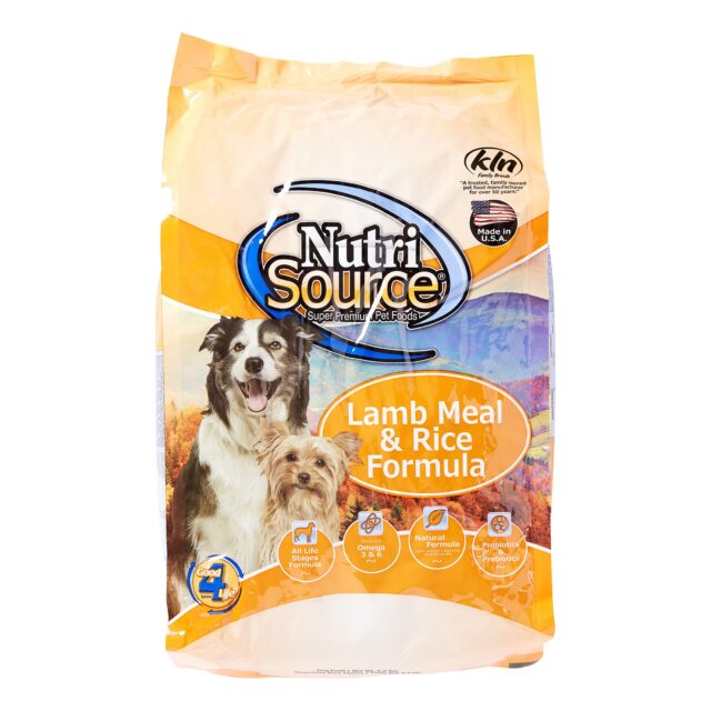 NutriSource Lamb Meal & Rice Formula Dry Dog Food