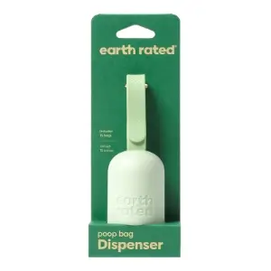 EarthRated Poop Bag Dispenser with 15ct Unscented Roll