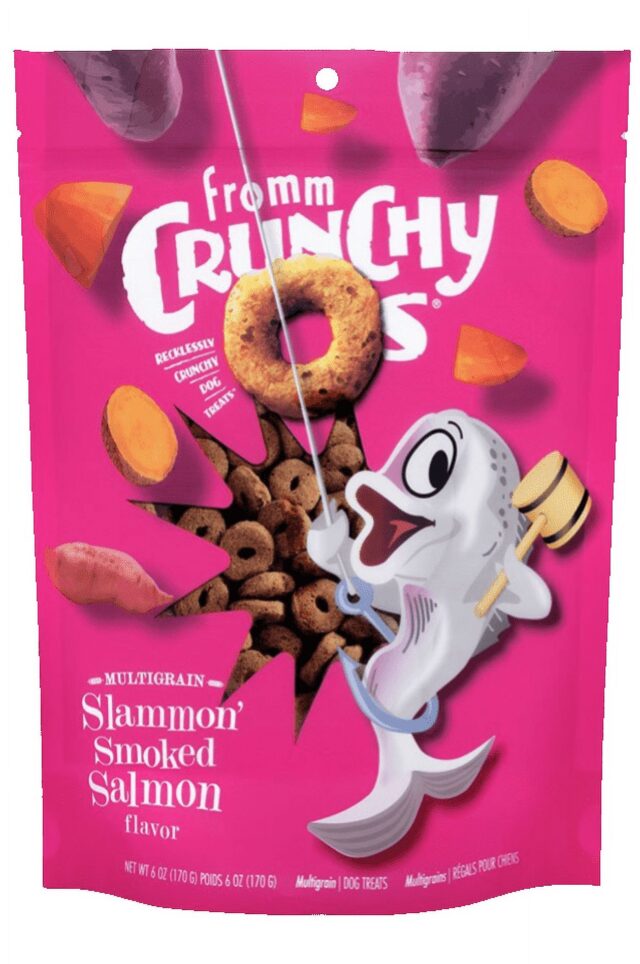 Fromm Crunchy O’s Slammon Smoked Salmon Dog Treats