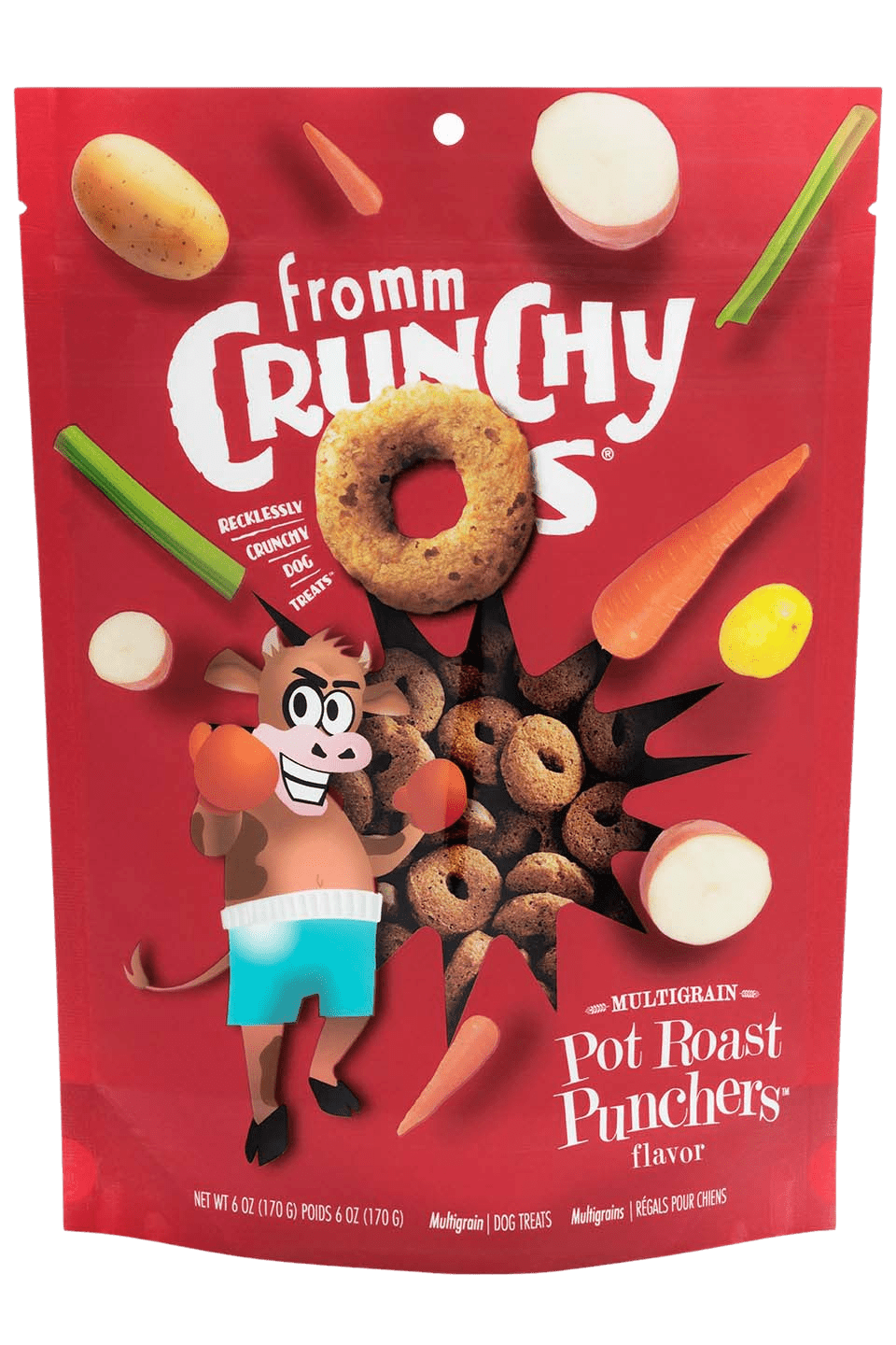 Fromm Crunchy O’s Pot Roast Punchers Dog Treats
