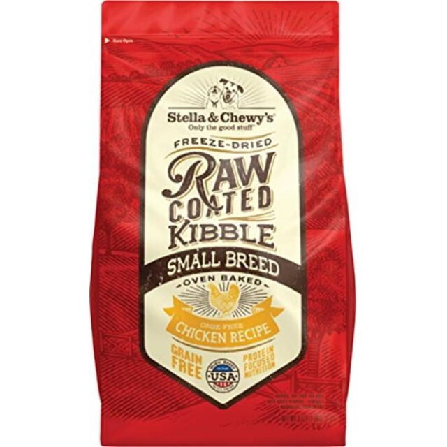 Stella & Chewy’s Raw Coated Small Breed Chicken Recipe Dry Dog Food